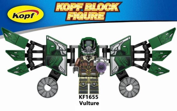 Vulture - Minifigura di mattoncini (da costruire)