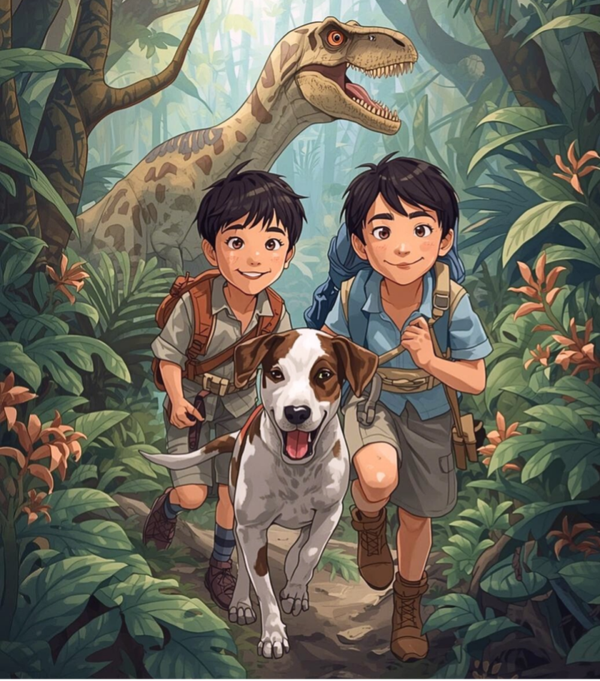 Close Reading les 'Rutger, Thomas en Paco - Dinosaurussen'