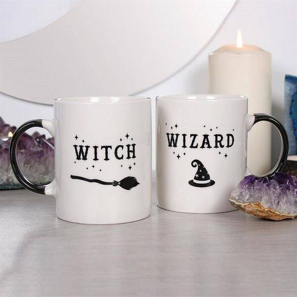 Witch And Wizards Couples Mug Gift Set
