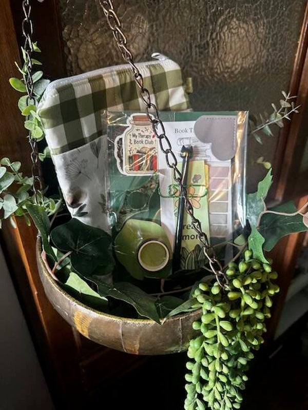 Bookish Bundle-Green Floral