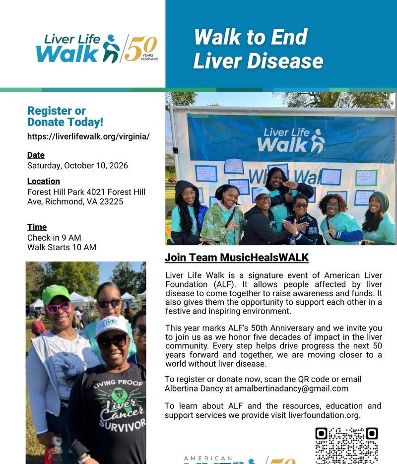 Event photo for the Liver Walk