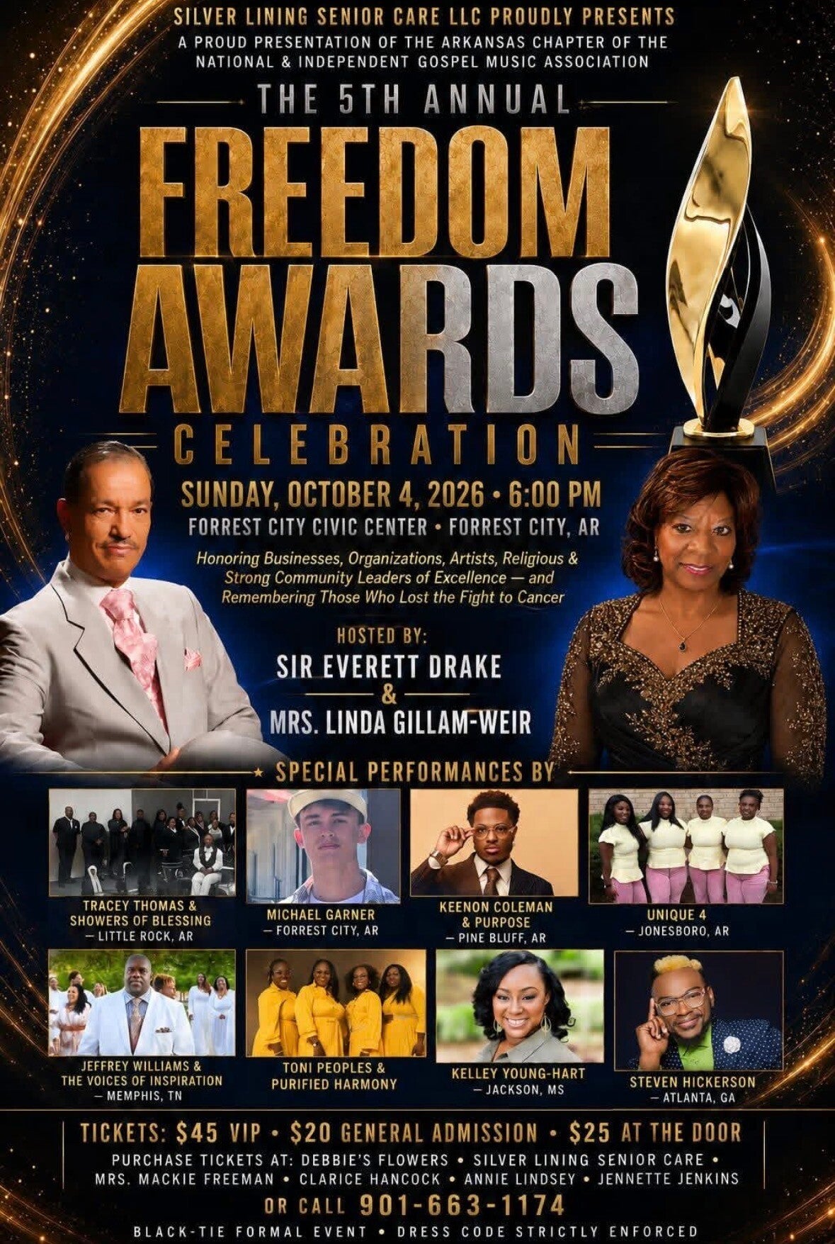 Event photo for the Freedom Awards