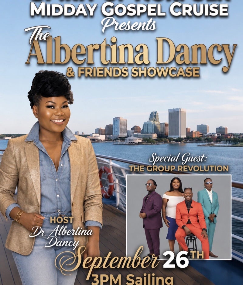 Event photo for the September gospel cruise