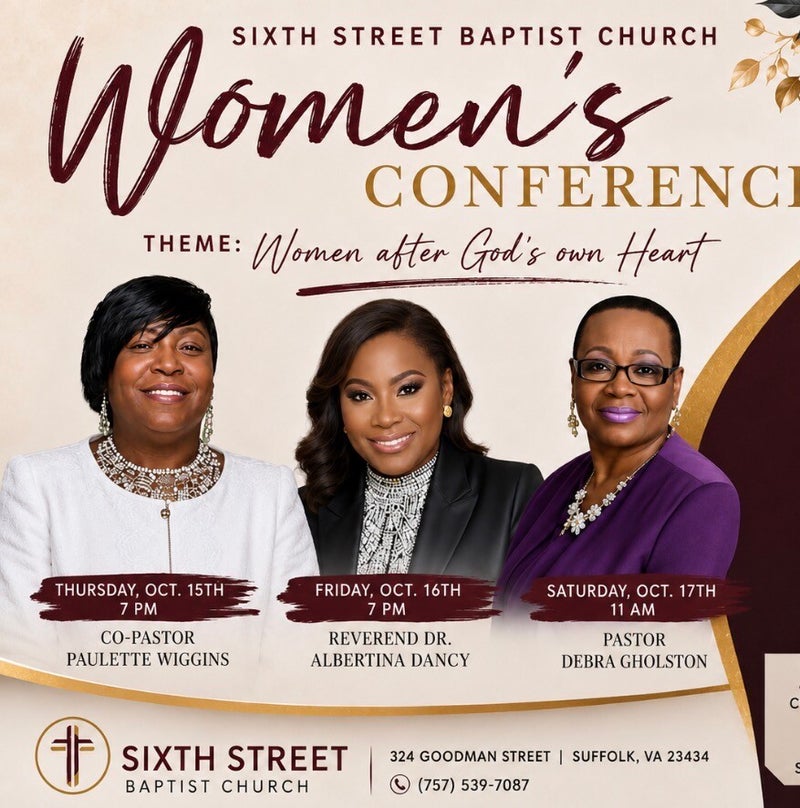Event photo for the women's conference