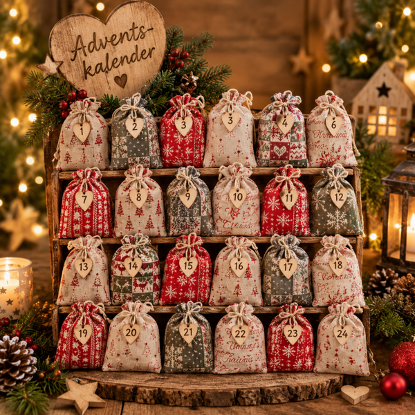 Adventskalender Klassisch (JuteBeutel)