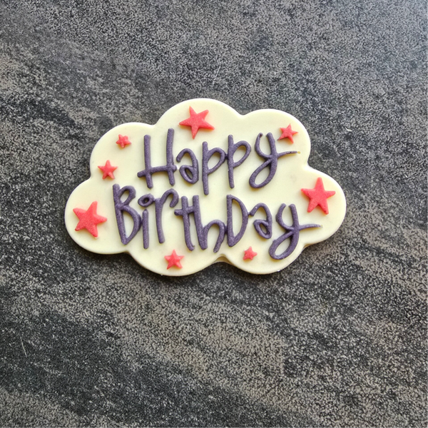 Happy Birthday mit Sterne