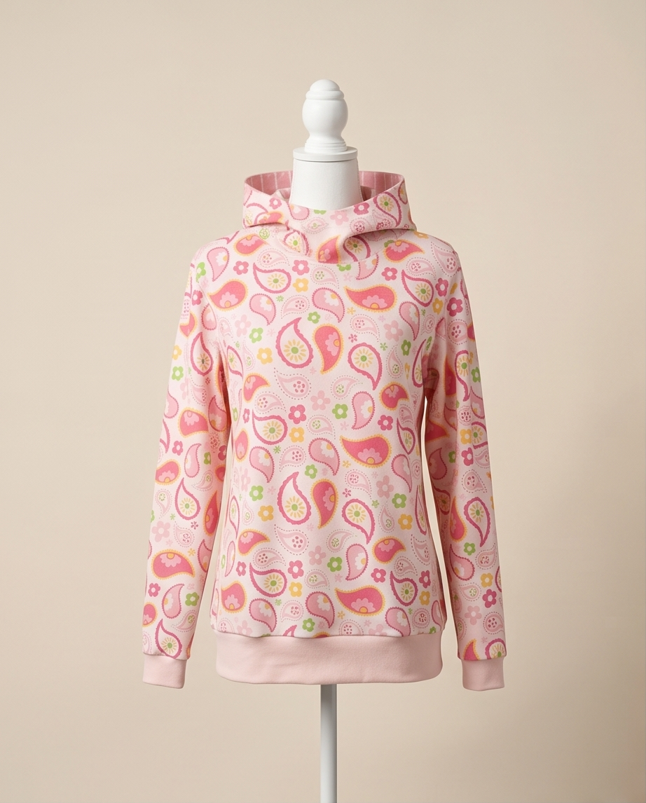 Sommer - Hoodie Größe 40 Paisley