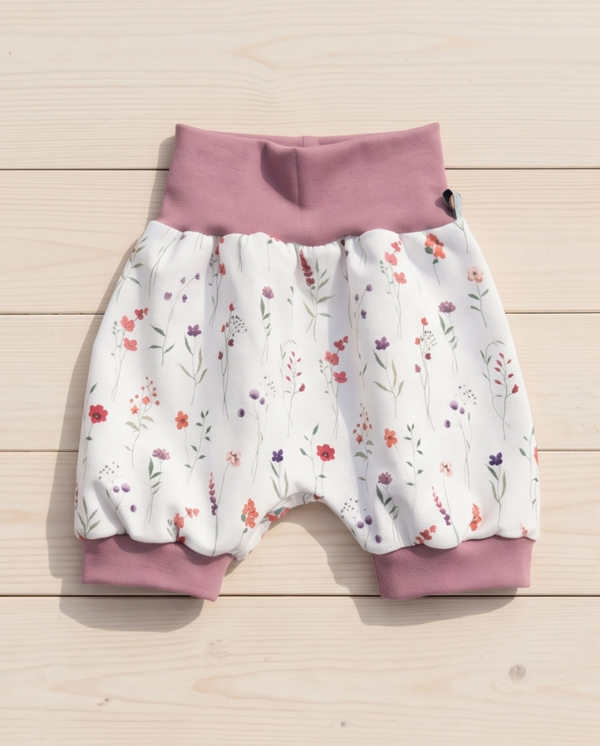 Kurze Pumphose Wildblumen 98/104