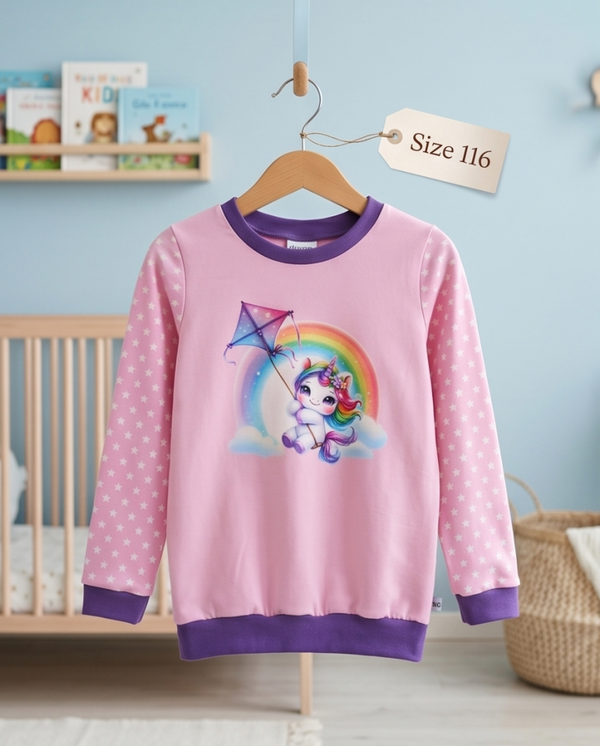 Pullover Einhorn Größe 116