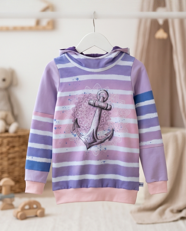 Hoodie Anker Größe 134