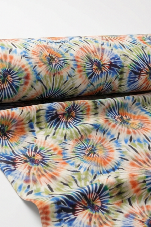 Musselin Batik dunkel