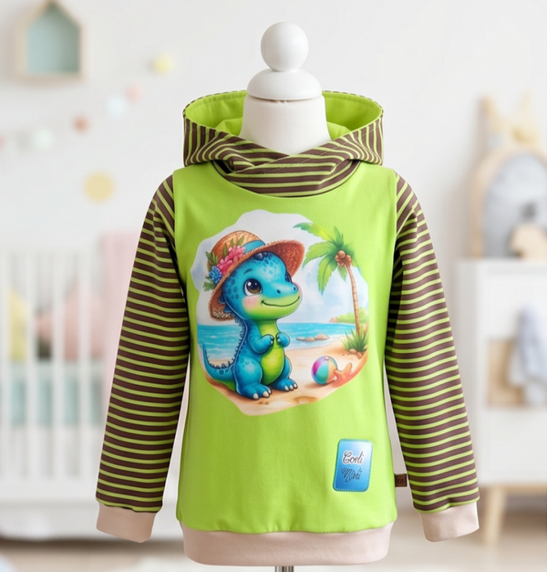 Hoodie Dino Größe 104