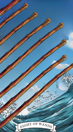 Eight of Wands