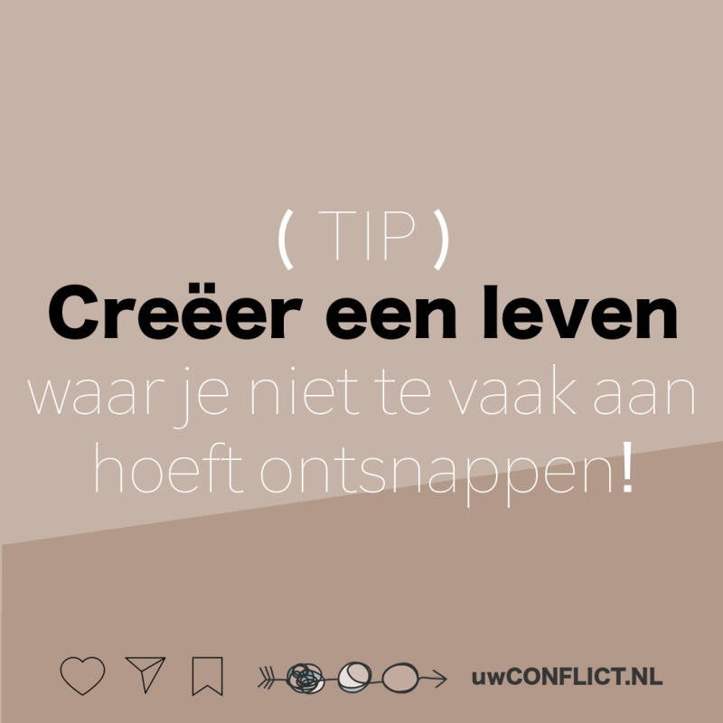 Een rode vlag: te vaak willen ontsnappen aan je dagelijkse sleur. Bijna iedereen is wel eens toe aan vakantie, vaak zelfs net na het terugkomen hiervan. Soms is hier niets mis mee, andere keren wel. Want wat is de reden dat je (weer) toe bent aan vakantie