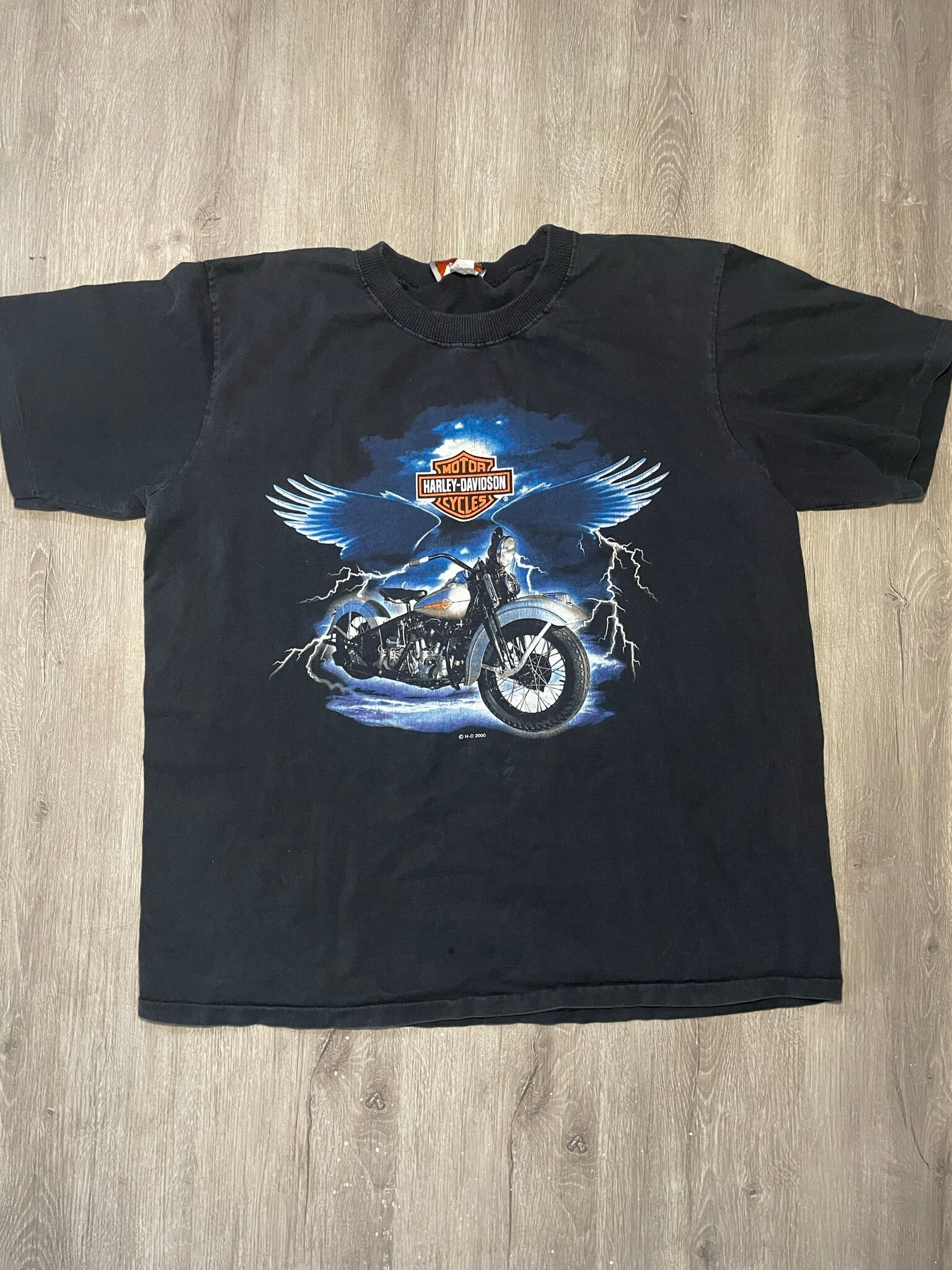 Vintage 2000 Harley Davidson Motorcycle Shirt
