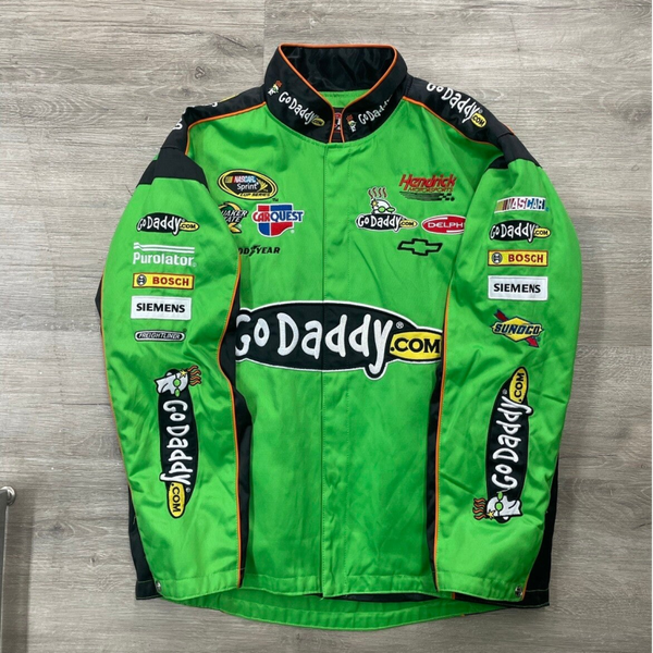 Vintage Go Daddy Danika Patrick NASCAR Jacket