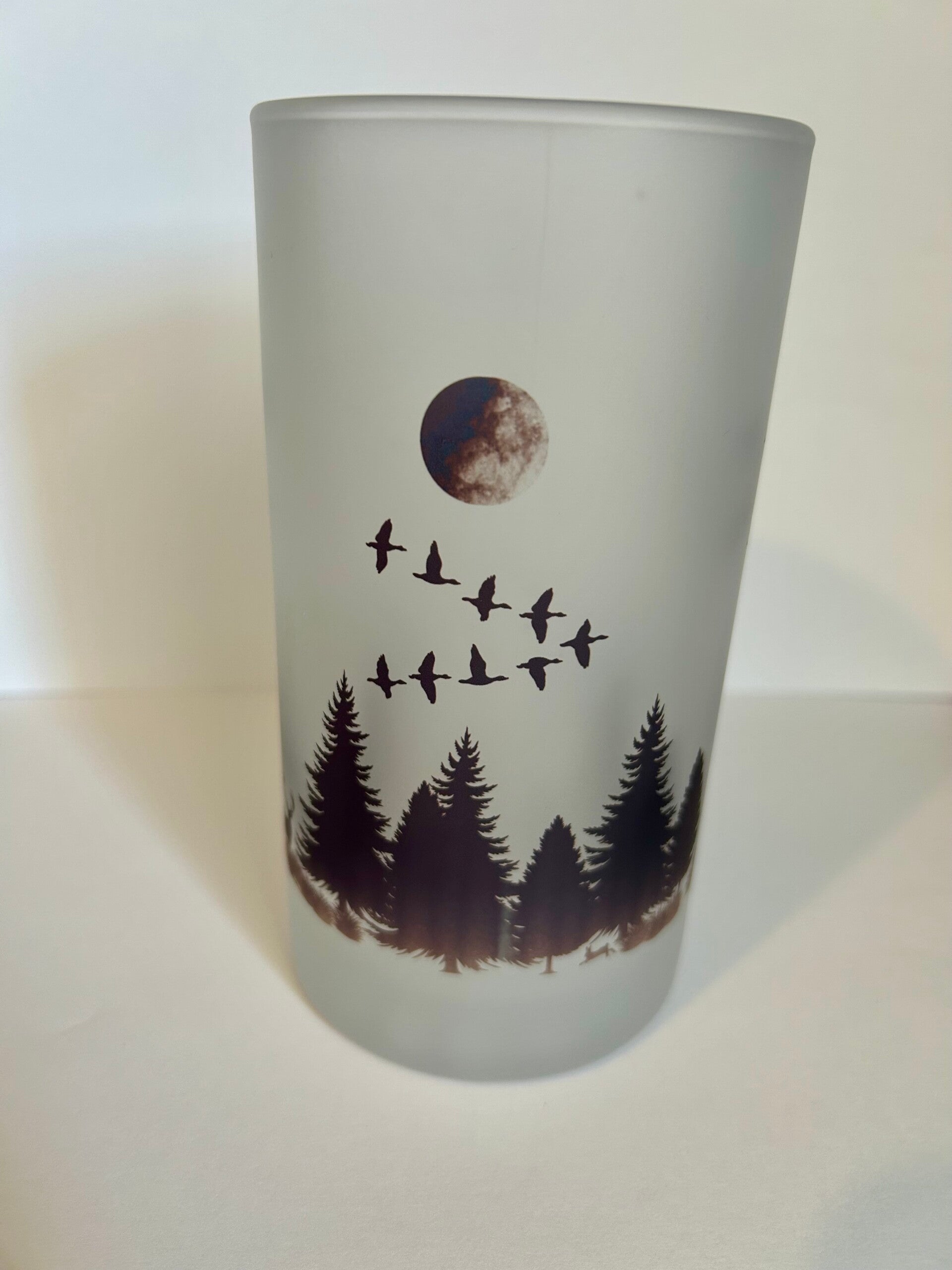 Wildlife/Nature Glass Beer Stein