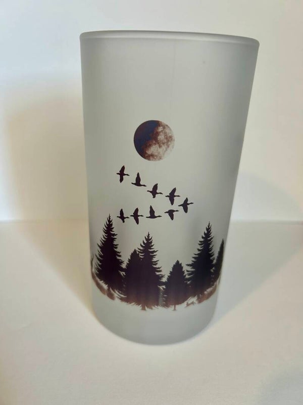 Wildlife/Nature Glass Beer Stein