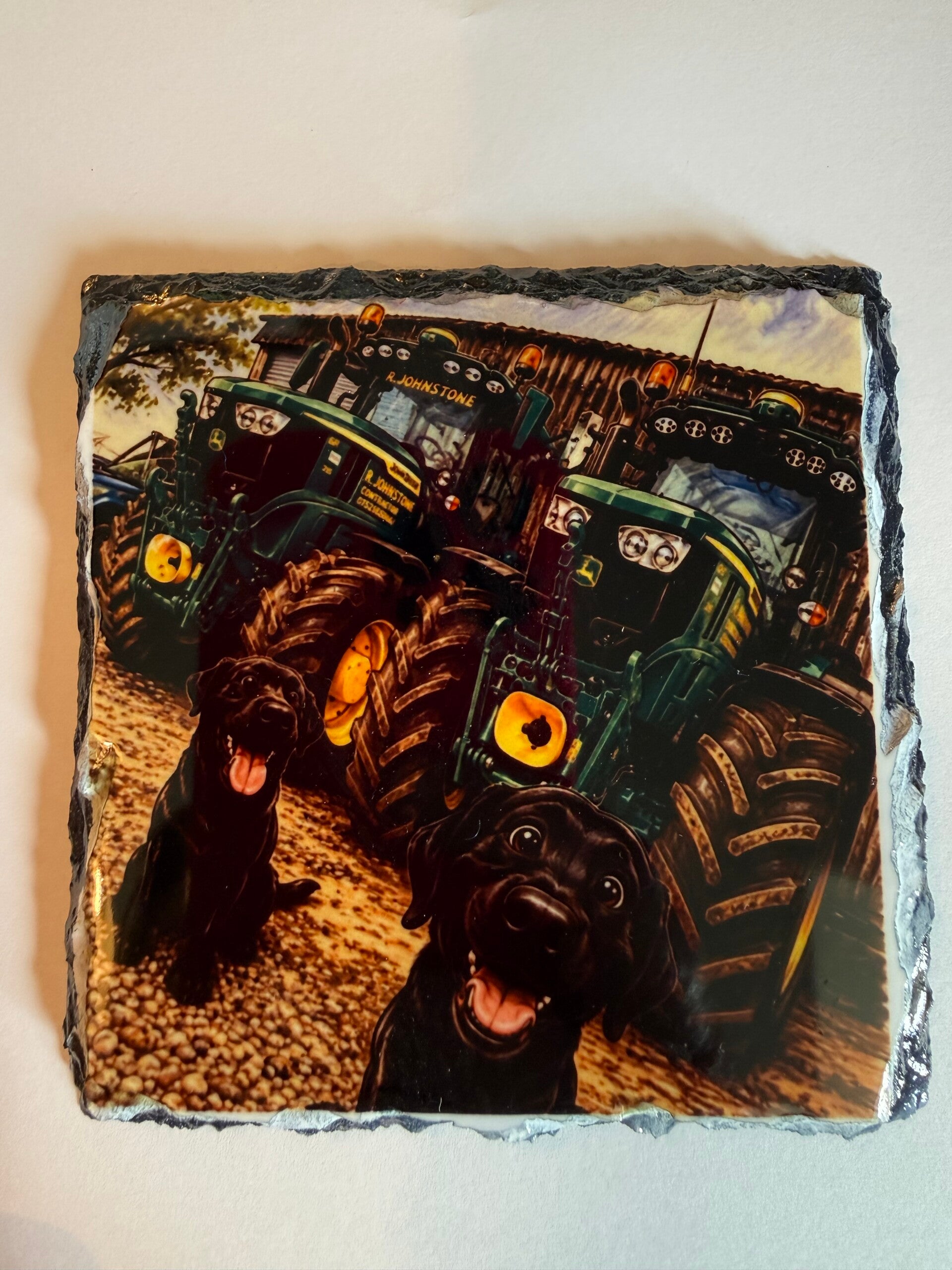 R Johnstone & Sons Slate Coasters