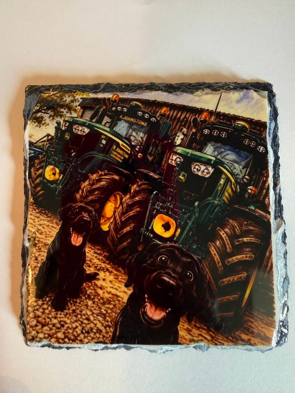 R Johnstone & Sons Slate Coasters