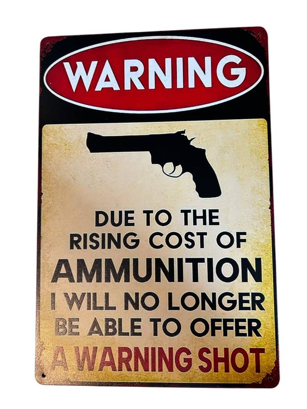 Funny Metal Wall Signs
