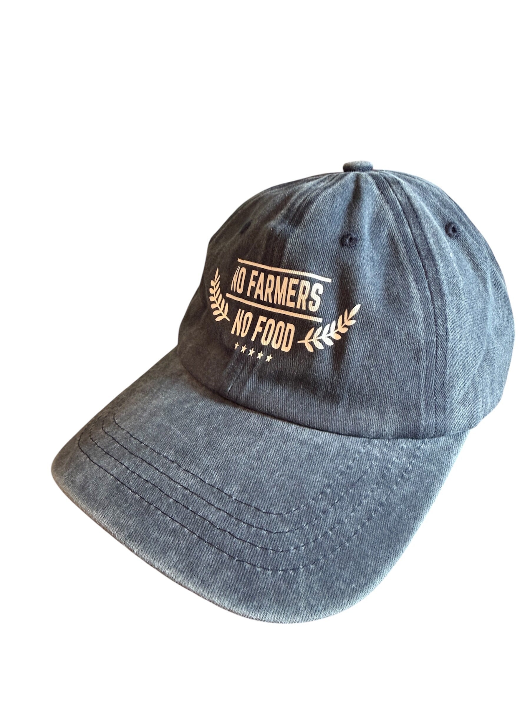 "No farmers No food" baseball Cap