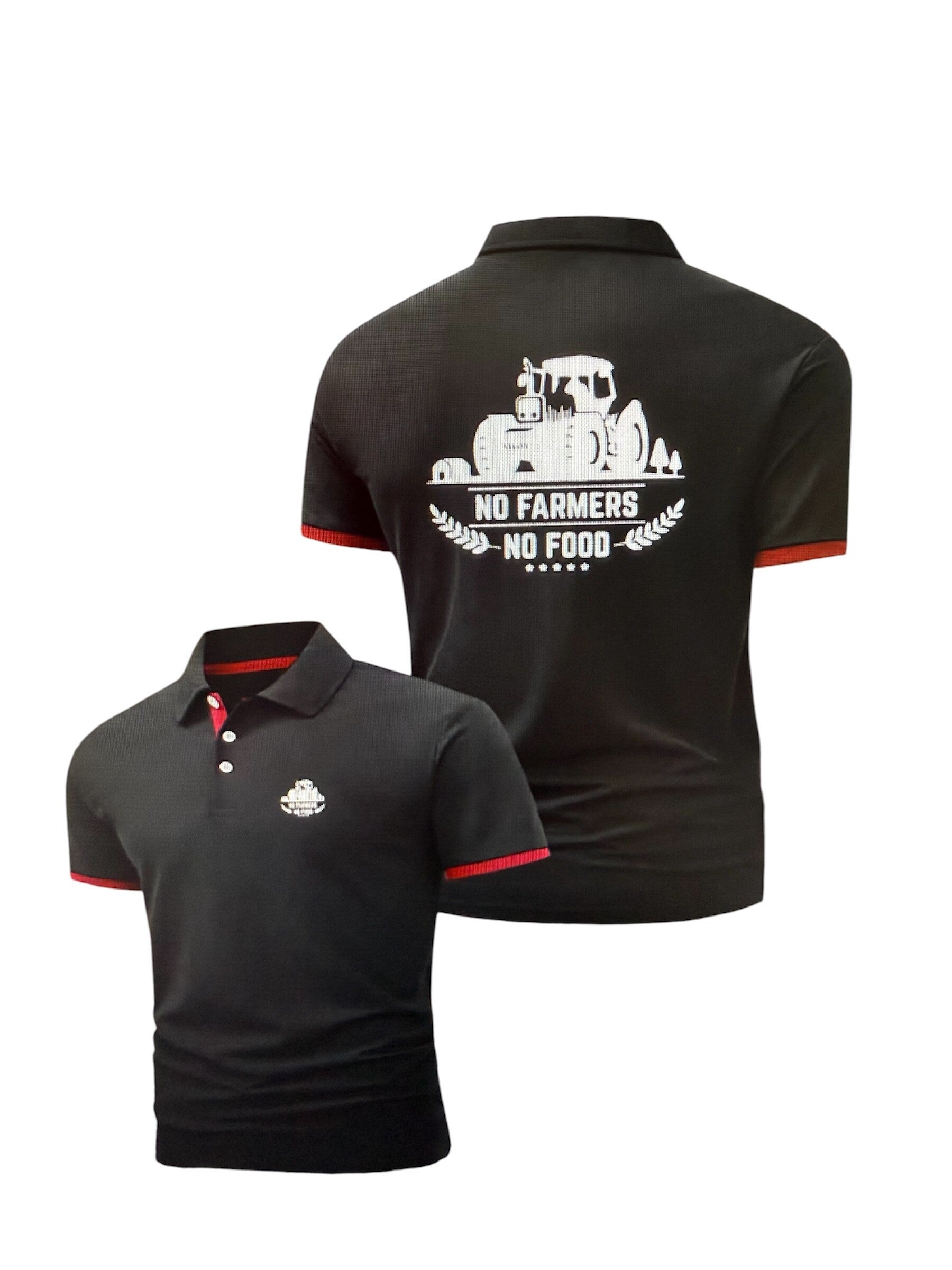 No Farmers No Food Polo Shirt