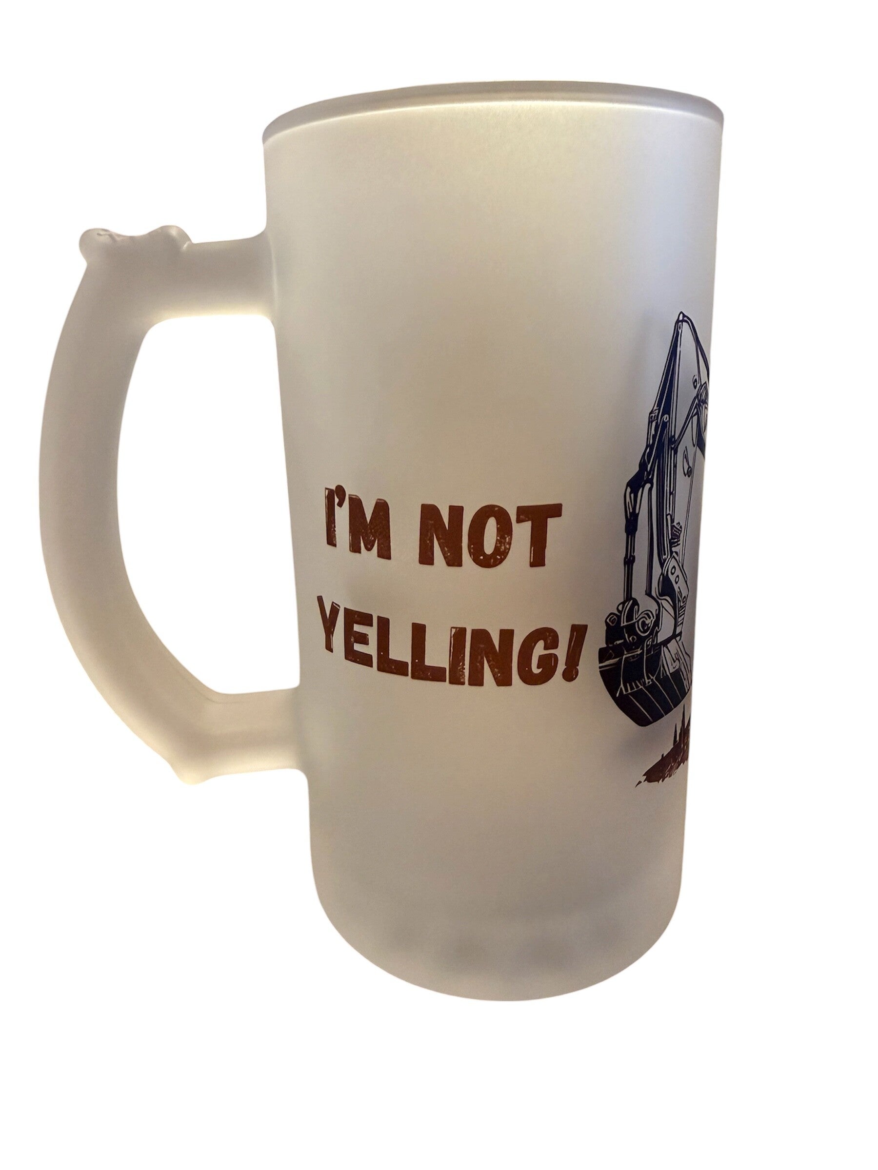 Glass Beer Stein