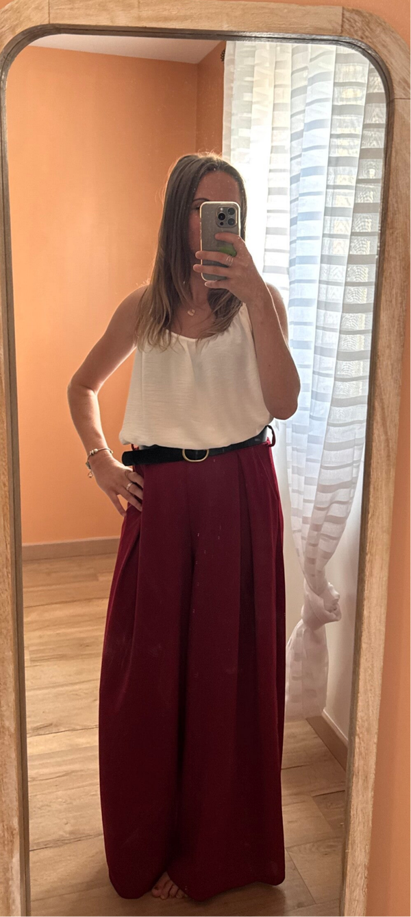 Pantalon magique avec poches et ceinture
