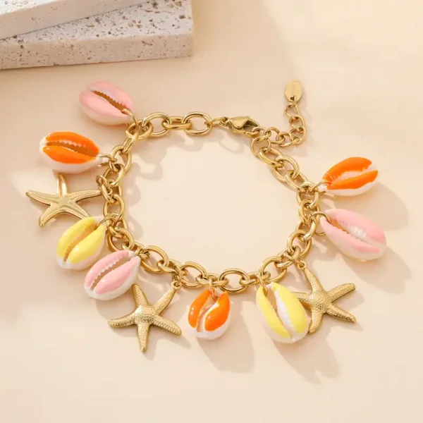 Bracelet CAMILLA – Élégance naturelle & acier inoxydable