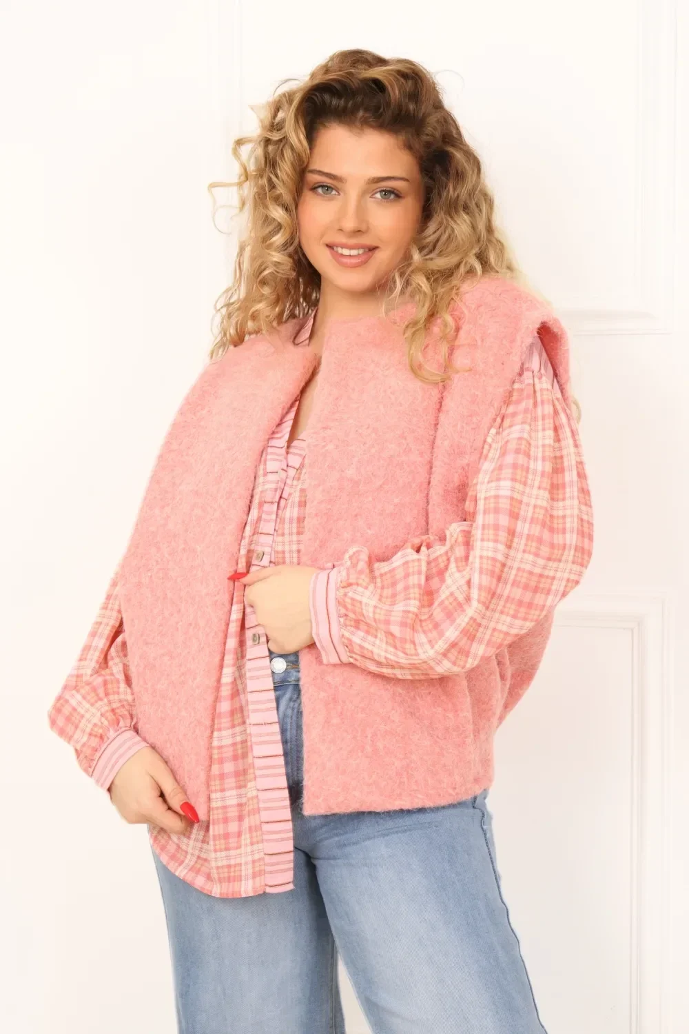 Gilet DOUDOU - Ultra doux & style cosy (TU)