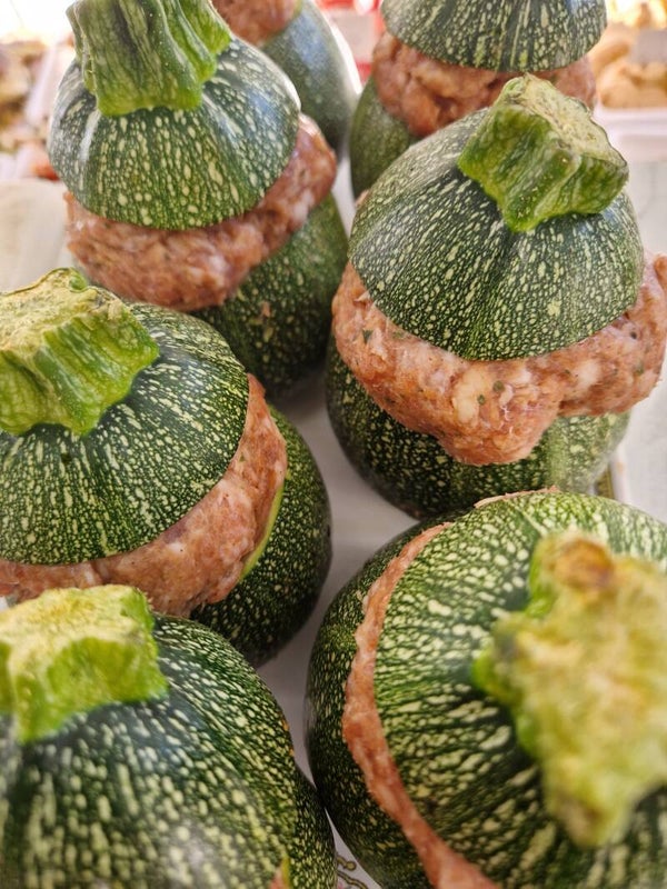 Courgette farcie x2