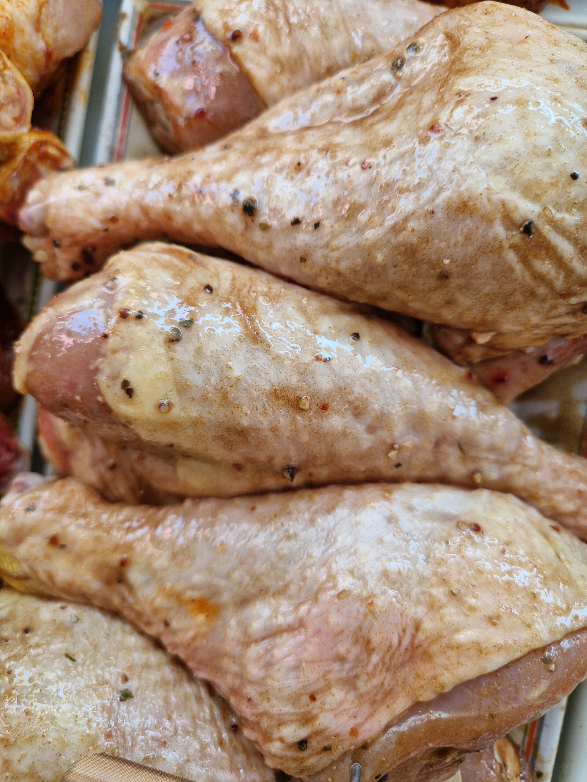 Pilon de poulet mariné aux trois poivres - 1kg