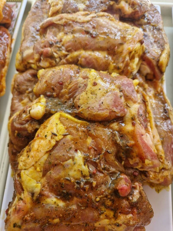 Haut de cuisse de poulet mariné thaï - 1kg