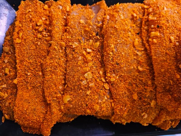 Aiguillette de poulet pané paprika - 500gr