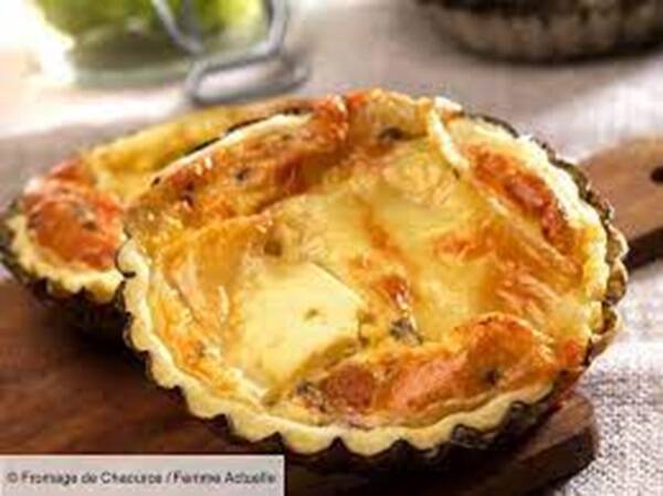Quiche poulet Chaource - 1 part