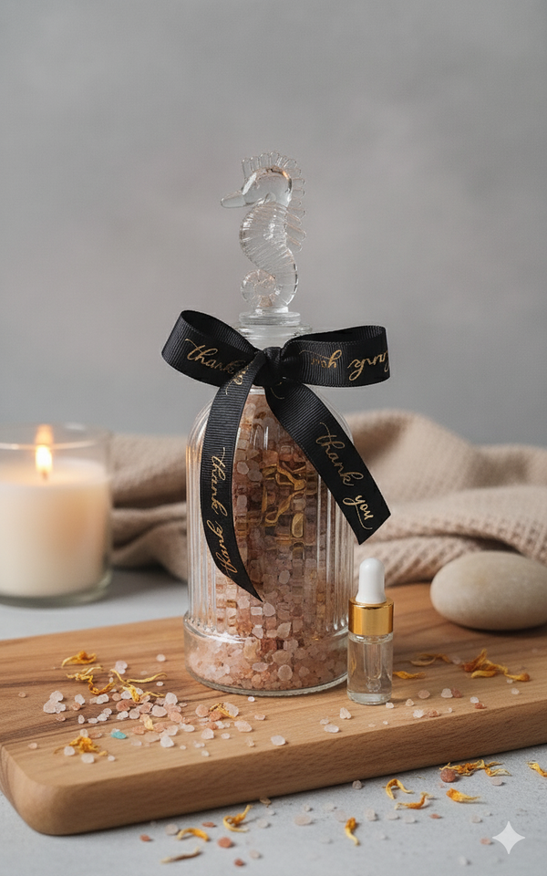 Tauchen Sie ein in Luxus: Das Bade-Set "Ozeanisches Ritual" (250g)