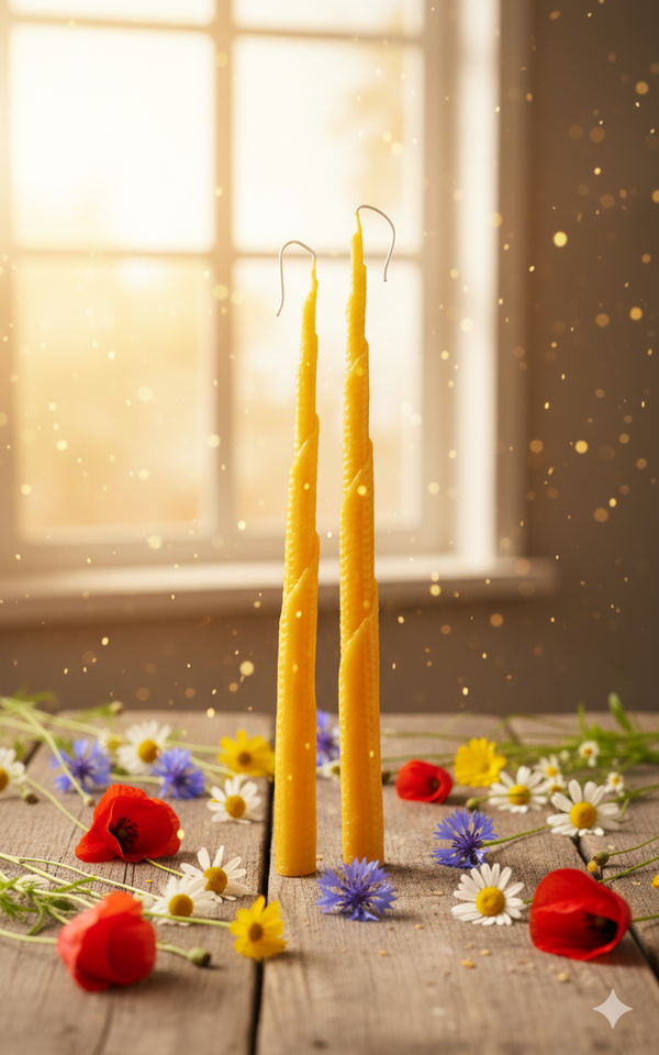 Bienenwachskerzenkamm - 24 cm