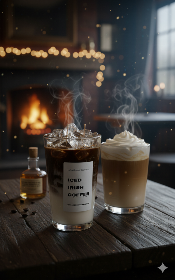 Luxuriöse Kühle: Sojawachs-Kerze „Ice Irish Coffee”