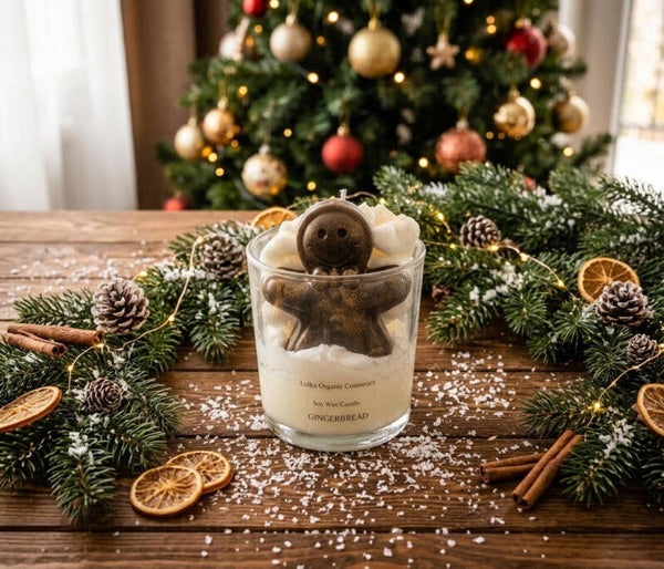 Sojawachskerze im Glas – "Gingerbread Dream" (300 ml)