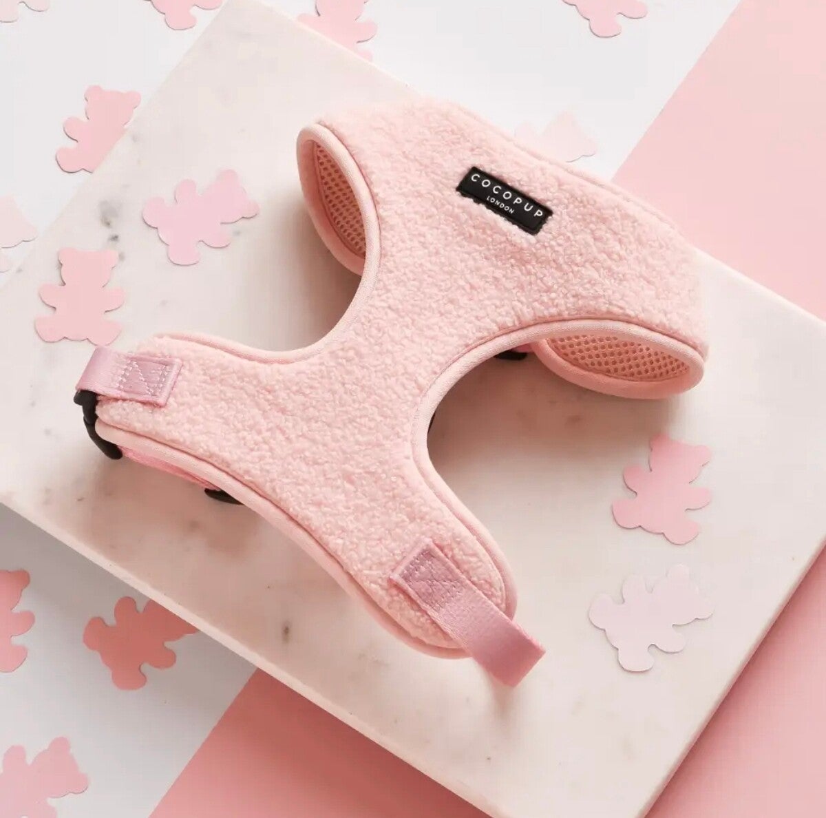 Harnais teddy rose 🩷