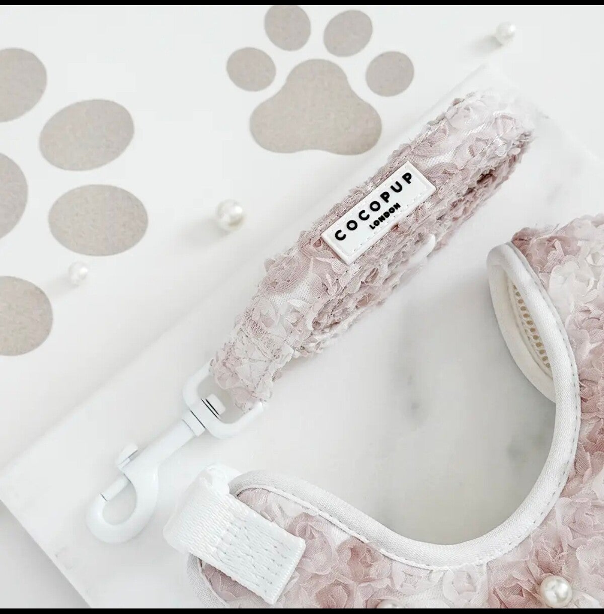 Laisse pearly nacrée 🦪🌸