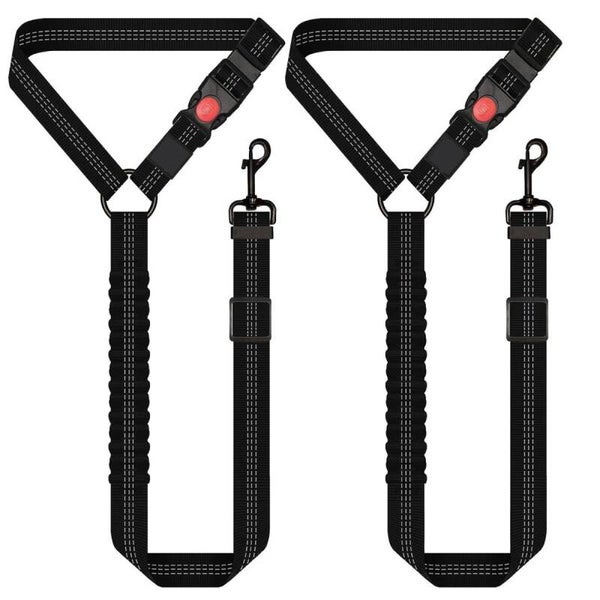Ceinture de sécurité chien version appuie tête