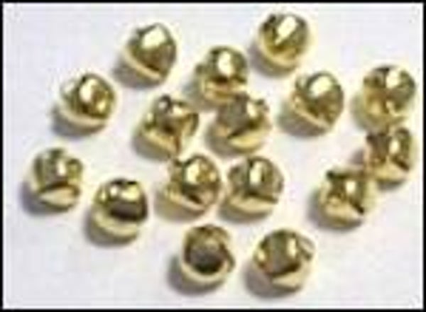 Christmas bells 8 mm deep gold (16)
