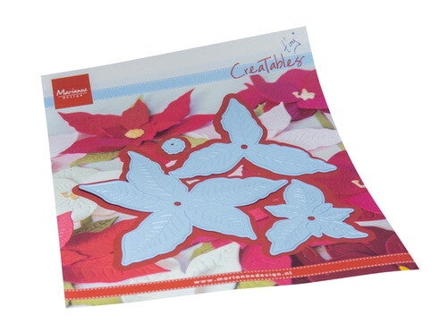Creatables stencil Tiny's Poinsettia