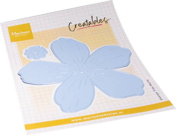 Creatables stencil Tiny's large flower - Fairybells Promo Edition