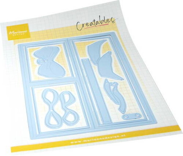 Creatables stencil Open fold A6