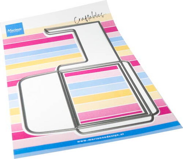 Craftables stencil Giftcard envelope