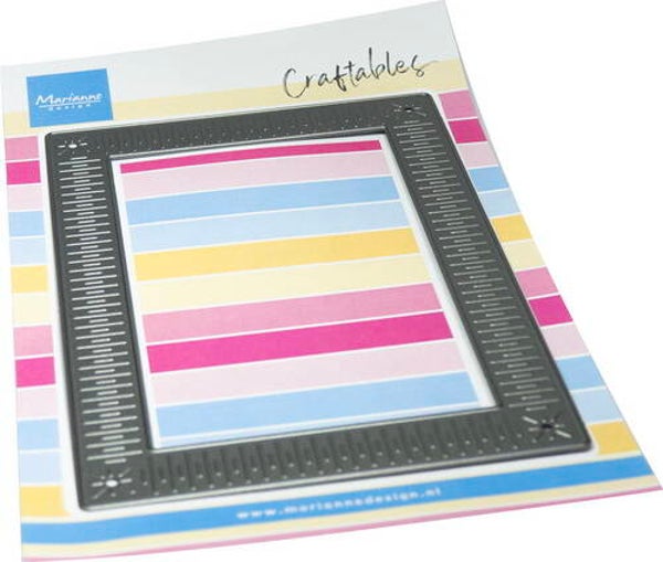 Craftables stencil Shaker frame A6