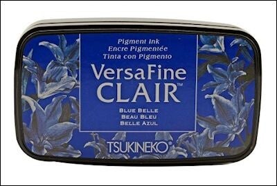 Stempelkussen Versafine Clair Vivid blue belle